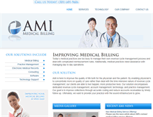 Tablet Screenshot of amihc.com